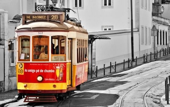 Illustration - Lisbon tram